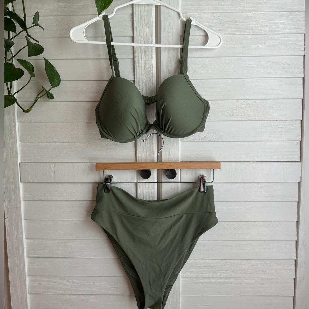 Aerie Olive Green Bikini